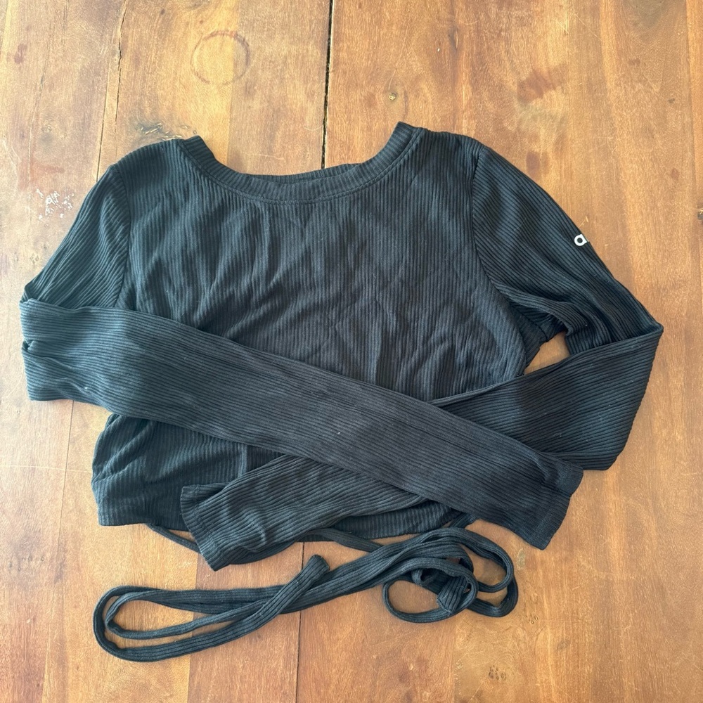 RIBBED MANIFEST LONG SLEEVE - ALO - Picture 6 of 8